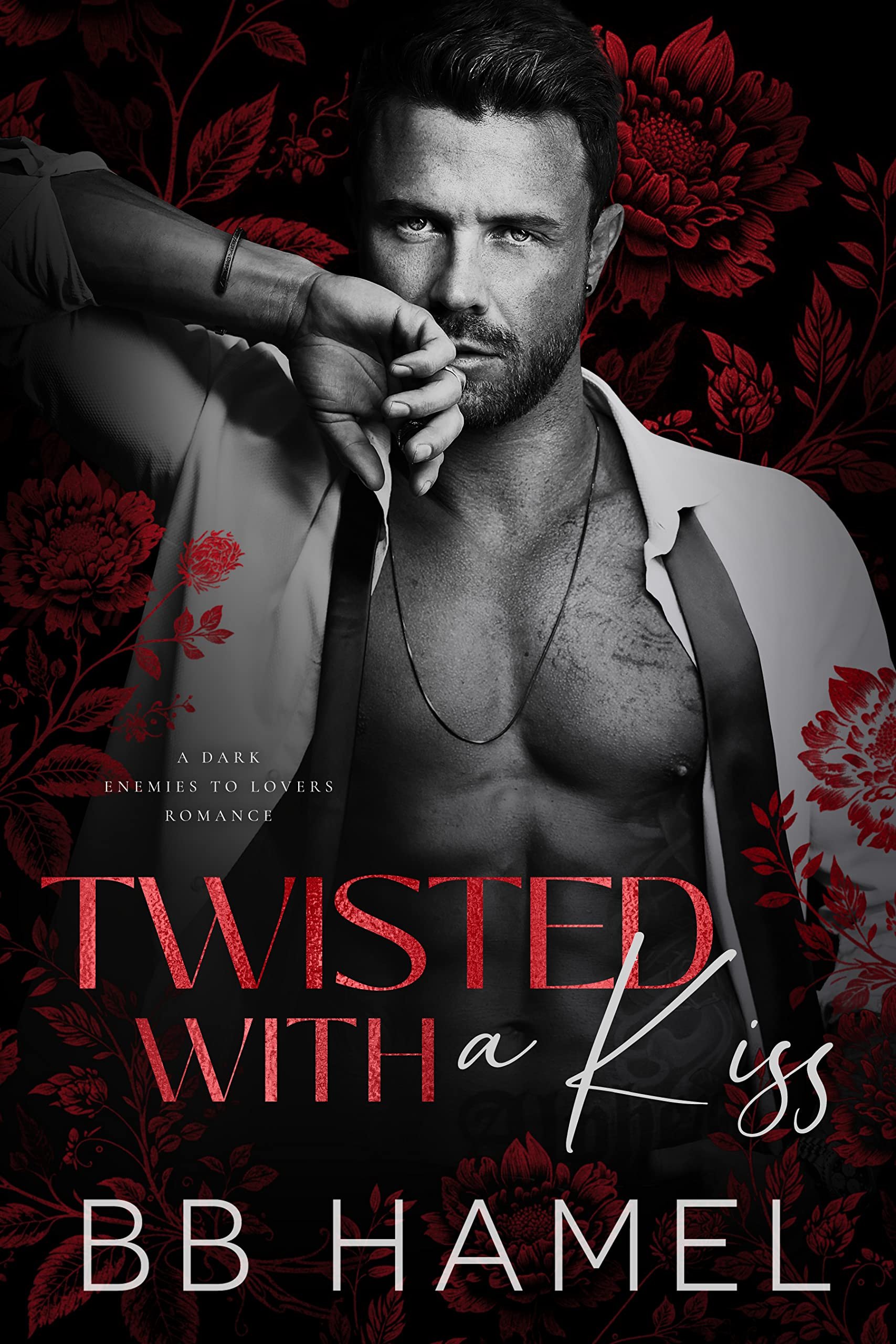 Twisted with a Kiss: A Dark Enemies to Lovers Romance (The Atlas Organization) Cover